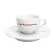 La Marzocco Strada — súprava 6 šálok a podšálok espresso, 65 ml, biele