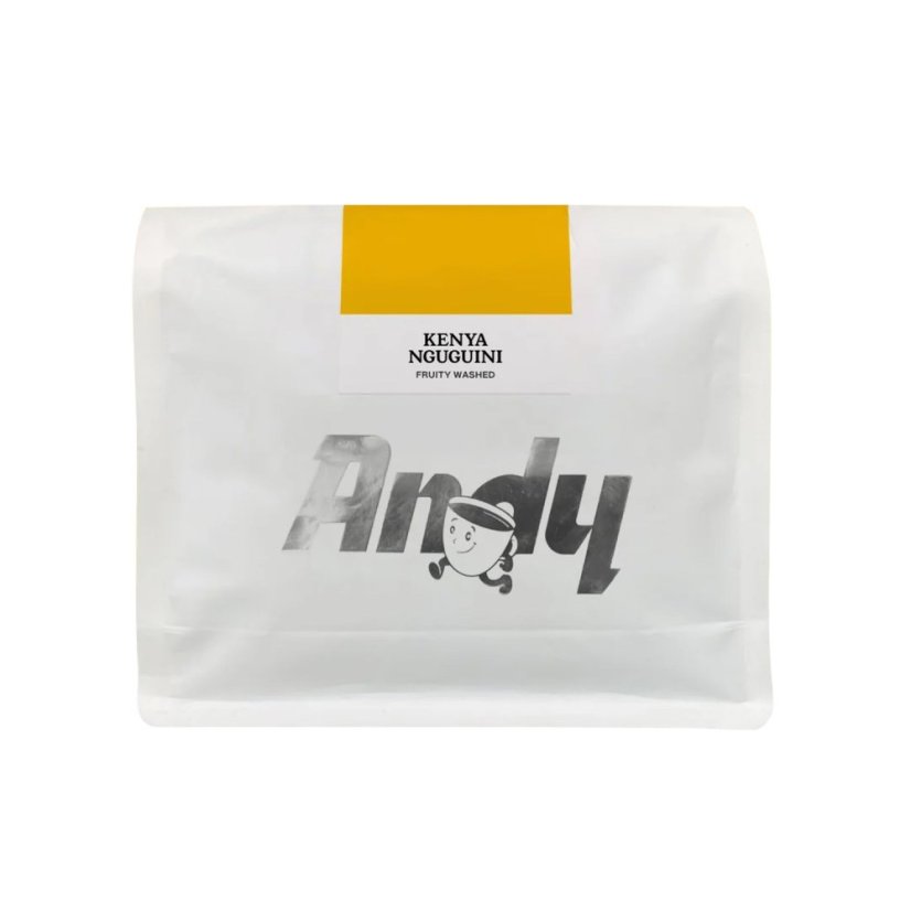 Andy Kenya Nguguini AA – mosott eszpresszókávé 250 g Andy Kenya Nguguini AA – mosott eszpresszókávé 250 g