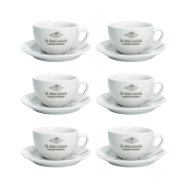 La Marzocco Latte – 6 tazas con platillos 300 ml – blancas La Marzocco Latte – 6 tazas con platillos 300 ml – blancas