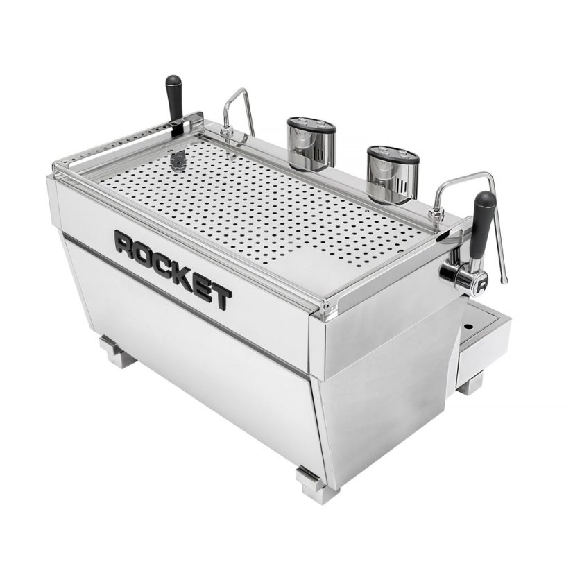 Rocket - Re Doppia 2 Gruppen Espressomaschine Edelstahl