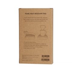 Acaia Pearl Hitzebeständige Unterlage Schwarz