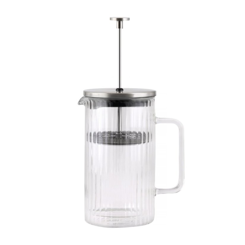 Vialli Design Tulip – French press 1 l – Mattsilber