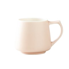 ORIGAMI - hrnček Aroma 320 ml matná ružová