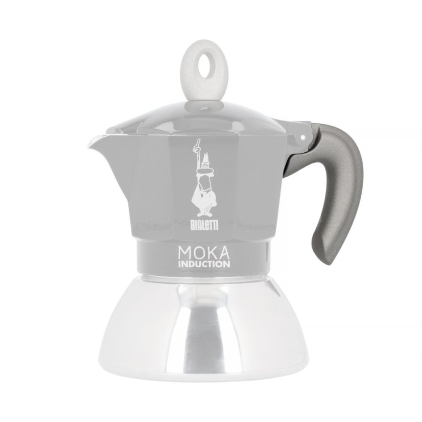Bialetti Moka Induction 2tz – grauer Ersatzgriff