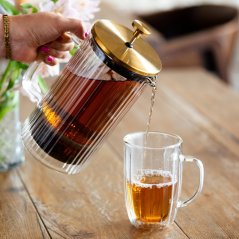 Vialli Design Tulip – French press 1 l – Mattgold