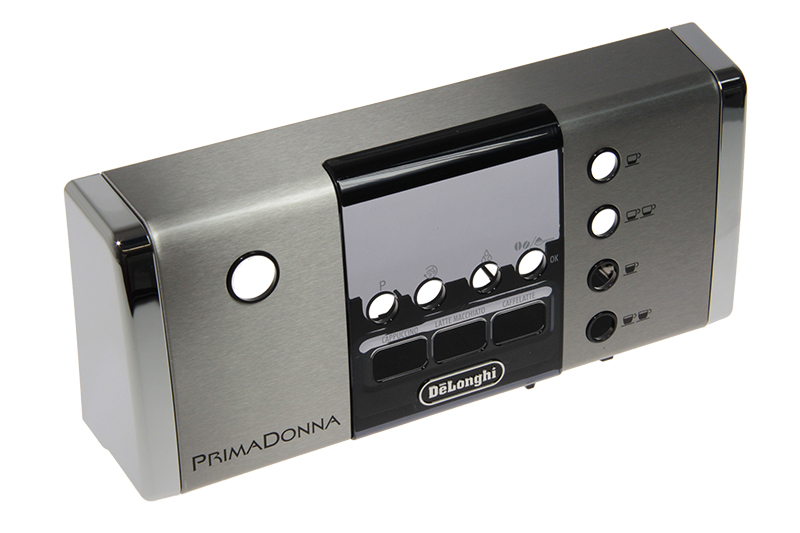 Predný diel ovládacieho panela pre kávovary DeLonghi PrimaDonna (ESAM6600 EX:3) Predný diel ovládacieho panela pre kávovary DeLonghi PrimaDonna (ESAM6600 EX:3)