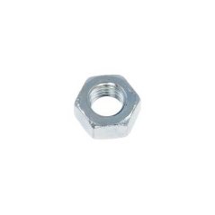 Tuerca M5 hexagonal cincada azul