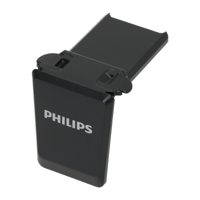 Čierny kryt výpustu pre kávovar Philips EP