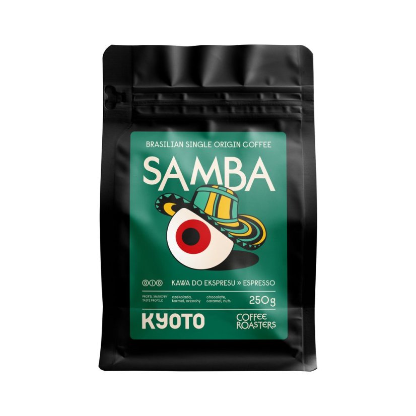 KYOTO - Brazil Samba Natural Espresso 250 g KYOTO - Brazil Samba Natural Espresso 250 g