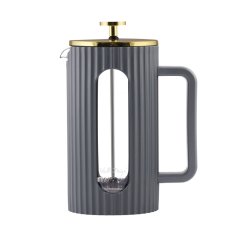 Vialli Design - Livio French Press Grau / Gold 1 l