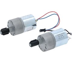 Motor for soluble products