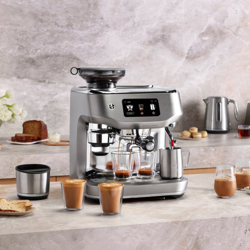 Sage - Oracle Dual Boiler - Espressomaschine SES995BSS - Edelstahl
